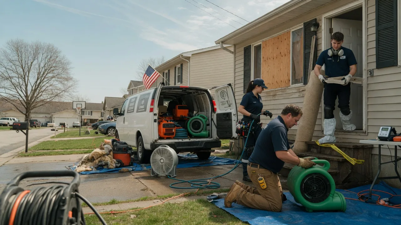 Water Damage Restoration in Hull, MA near me